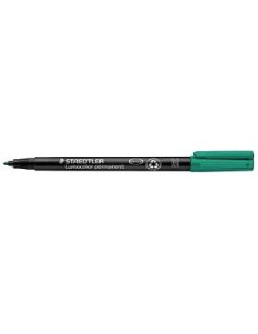 ROTULADOR STAEDTLER LUMOCOLOR MEDIA 317-5 VERDE (10)