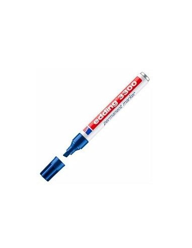 ROTULADOR EDDING AZUL BISELADO 3300-003 (10)