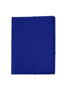 CARPETA FOLIO PLASTICO CON SOLAPAS AZUL GRAFOPLAS 01220030 (7)