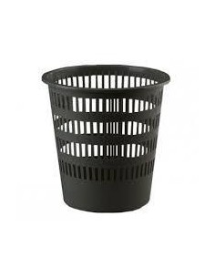 PAPELERA REJILLA GRANDE 16 LITROS FAIBO NEGRA 306-02