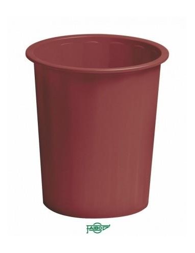 PAPELERA FAIBO COMPACTA ROJA 305-13