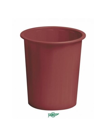 PAPELERA FAIBO COMPACTA ROJA 305-13