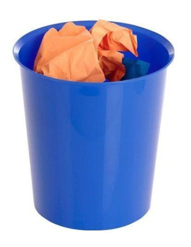 PAPELERA 2001 AZUL  A2000 2001AZ