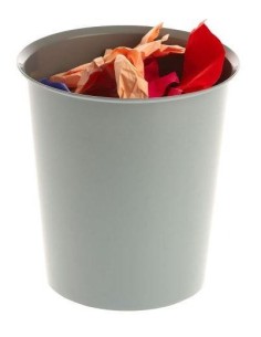 PAPELERA 2001 GRIS A2000 2001GS