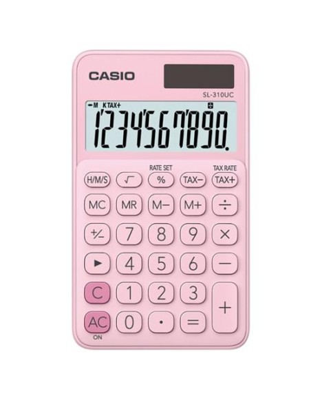 CALCULADORA CASIO  SL-310UC-PK-S-EC  ROSA