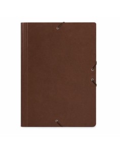 CARPETA A3 SIN SOLAPAS Y GOMAS CARTON MARRON CARCHIVO 3650B 29