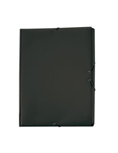 CARPETA 4º PLASTICO CON SOLAPLAS NEGRO GRAFOPLAS 01200010 (6)