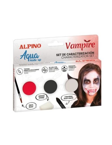 MAQUILLAJE SET DE CARACTERIZACION VAMPIRO ALPINO MASATS DL000682