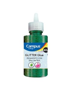 PEGAMENTO GLITTER CON BRILLANTINA VERDE 60GR MAKROPAPER 862126