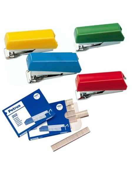 GRAPADORA BAMBINA 202 + 1 CAJA DE GRAPAS 202 ESSELTE 44700