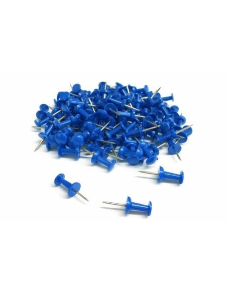 AGUJAS DE SEÑALIZACION AZULES C/35 UDS.  MAKRO 040192