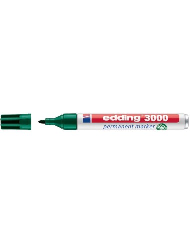 ROTULADOR EDDING VERDE 3000-004 (10)