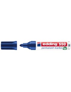 ROTULADOR EDDING AZUL  CONICO 550-003 (10)
