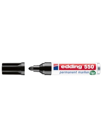 ROTULADOR EDDING NEGRO CONICO 550-001 (10)