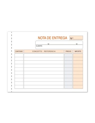 TALONARIO ENTREGAS 1/8  APAISADO TRIPLICADO  DOHE  50054T / LOAN T-54 / MAKRO 001403 (5)