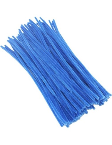 CHENILLE BOLSA DE 10 uds. 50 cms. 8mm AZUL ALVES 508009