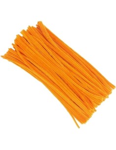 CHENILLE BOLSA DE 10 uds. 50 cms. 8mm NARANJA ALVES 508012
