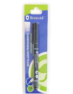 ROTULADOR PERMANENTE BISMARK B-303 NEGRO POESSA 313830