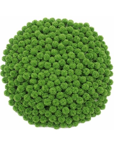 POMPONES VERDE CLARO 200 PIEZAS 10mm I-MONDI POM10-072