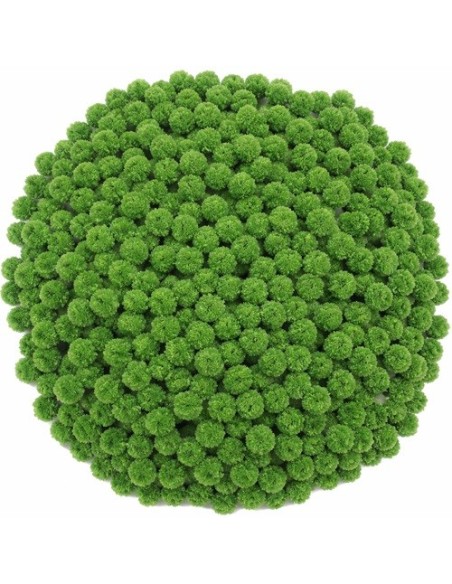 POMPONES VERDE CLARO 200 PIEZAS 10mm I-MONDI POM10-072