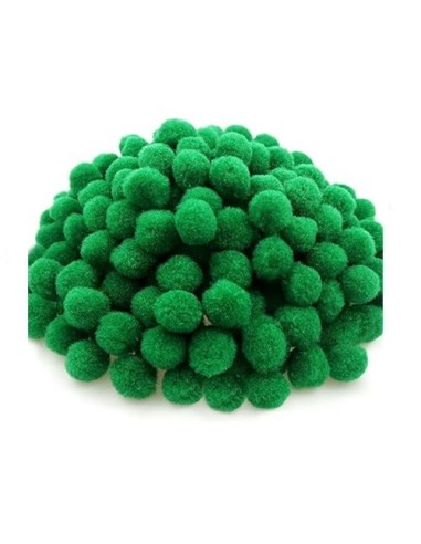 POMPONES VERDES 50 PIEZAS 25mm INNSPIRO 99414