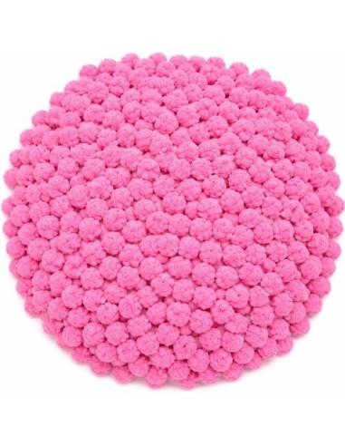 POMPONES ROSAS 200 PIEZAS 10mm I-MONDI POM10-036