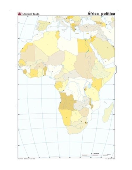 MAPA POLITICO DE AFRICA  (50)