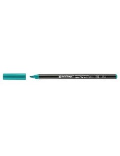 ROTULADOR EDDING PORCELANA BRUSHPEN AZUL TURQUESA 4200-014 (10)