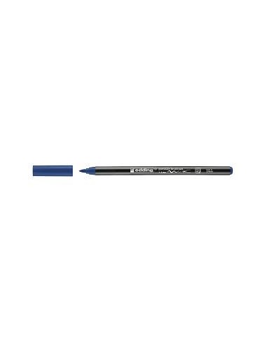 ROTULADOR EDDING PORCELANA BRUSHPEN AZUL ACERO 4200-017 (10)