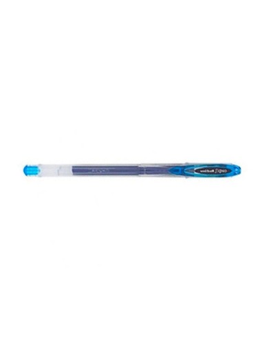 BOLIGRAFO ROLLER BALL SIGNO 0.7mm AZUL CLARO UM-120 UNIBALL 781302000 (12)