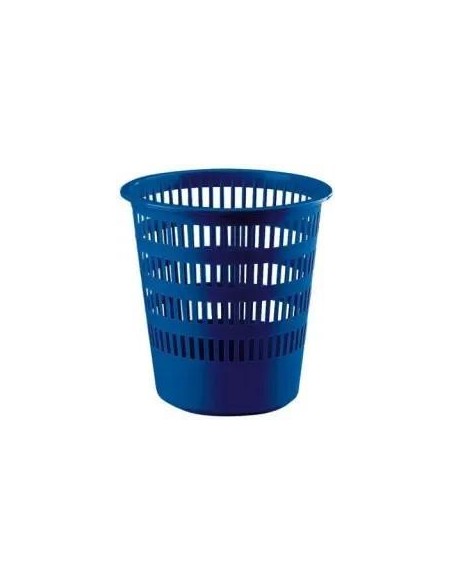 PAPELERA REJILLA GRANDE 16 LITROS FAIBO AZUL 306-07