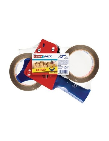 PRECINTADORA + 2 ROLLOS PRECINTO MARRON TESA 57455-00001-01