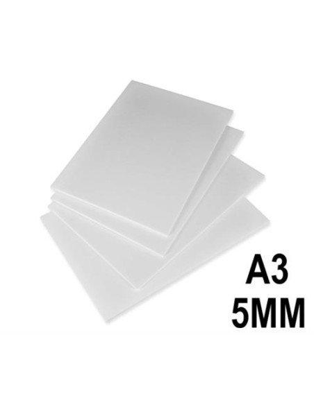 CARTON PLUMA A3 ESPESOR 5MM BLANCO ARTEXO 1011002