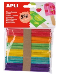PALOS POLO COLORES 11.4 X 10 MM. 50UDS. APLI 13064 2