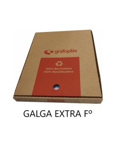 CAJA FUNDAS MULTITALADRO FOLIO GALGA EXTRA  GRAFOPLAS 05570000 PAQ. 100 UDS.PRECIOS ESPECIAL POR CAJA