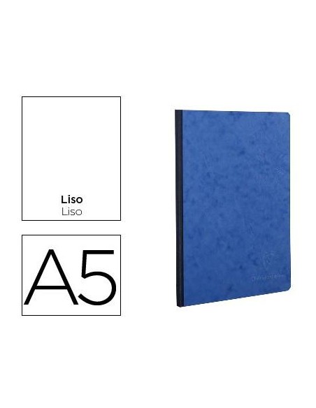 CUADERNO EXACLAIR CUARTO LISO COSIDO AZUL 795404C