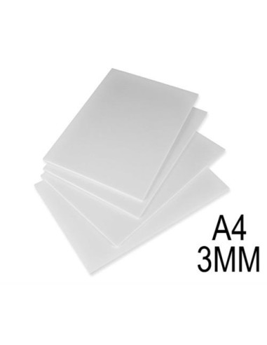 CARTON PLUMA A4 3 mm. BLANCO  GRAFOPLAS 65100070/ ARTEXO 1010001