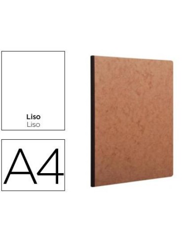 CUADERNO EXACLAIR FOLIO LISO COSIDO MARRON 79140C