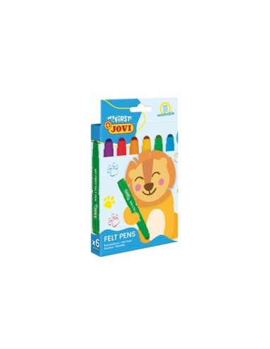 ESTUCHE 6 ROTULADORES MY FIRST FEL PEN JOVI 1206