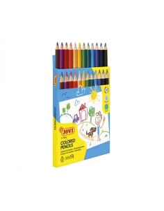 LAPICES DE COLORES MAXI  TRIANGULARES JOVI 735 2