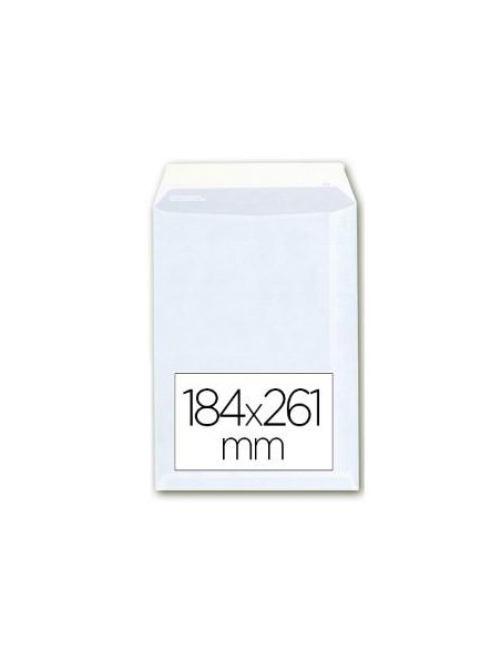BOLSA BLANCA 184X261 AUTODEX 100GRS POR UNIDAD SAM 148106