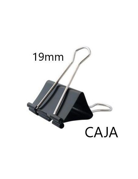 PINZAS ABATIBLES 19mm CAJA DE 12 UNIDADES KORES GRAFOPLAS  26400