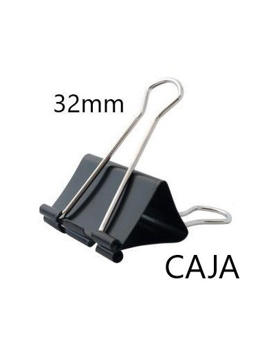 PINZAS ABATIBLES 32 MM CAJA DE 12 UNIDADES  KORES GRAFOPLAS  26600