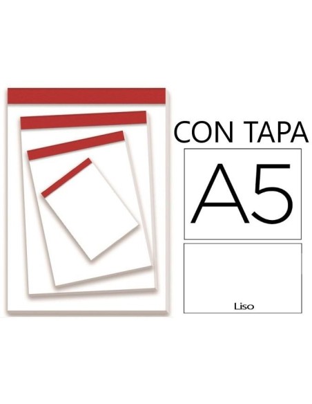 BLOCK DE NOTAS 4º  CON TAPA LISO PACSA 18903 MAKRO 001113