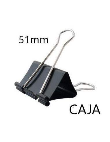 PINZAS ABATIBLES 51 MM CAJA DE 12 UNIDADES KORES GRAFOPLAS  26800