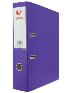 ARCHIVADOR CARLIN A4 ANCHO VIOLETA GRAFOPLAS 17269535