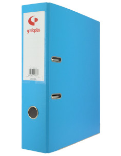 ARCHIVADOR CARLIN  FOLIO ANCHO AZUL CLARO  GRAFOPLAS 17279533