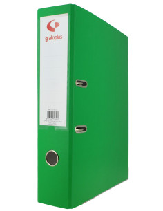 ARCHIVADOR CARLIN FOLIO ANCHO  VERDE CLARO GRAFOPLAS 17279523