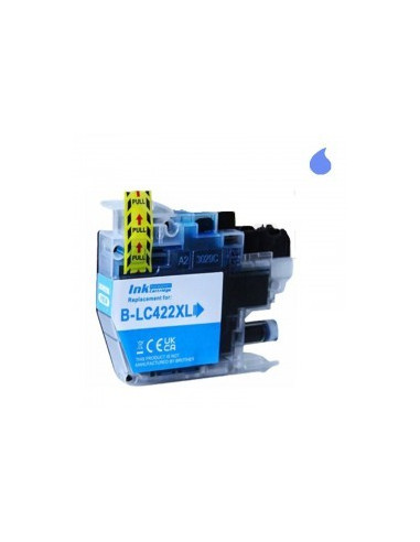 CARTUCHO COMPATIBLE BROTHER  LC422XL CYAN