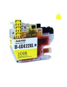 CARTUCHO COMPATIBLE BROTHER  LC422XL AMARILLO